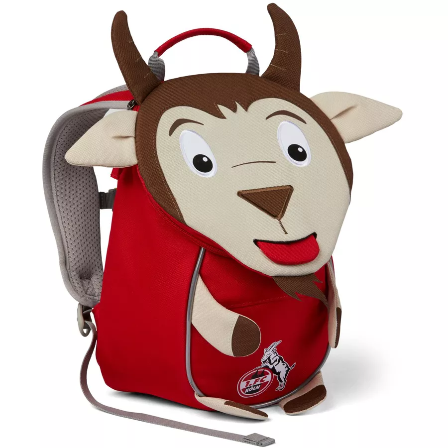 Affenzahn Kleine Freunde - Kinderrucksack: Hennes Geißbock (FC Köln)