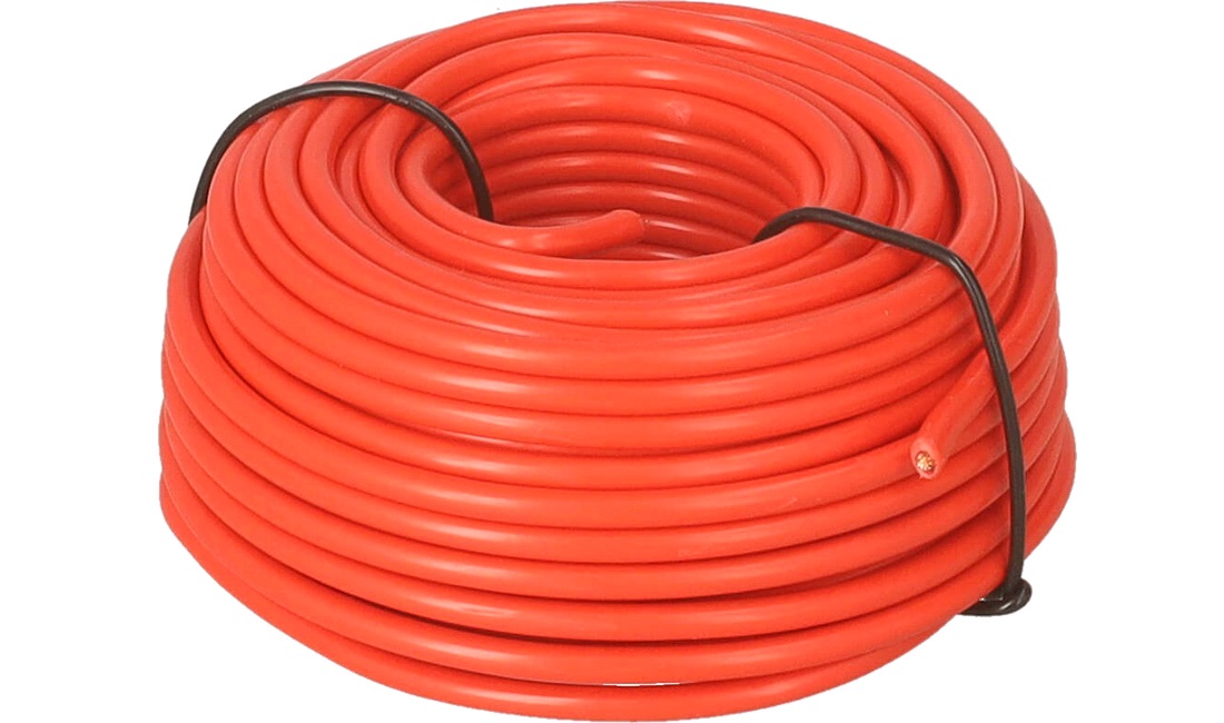 Autokabel Ø2,5 mm, 15M rød