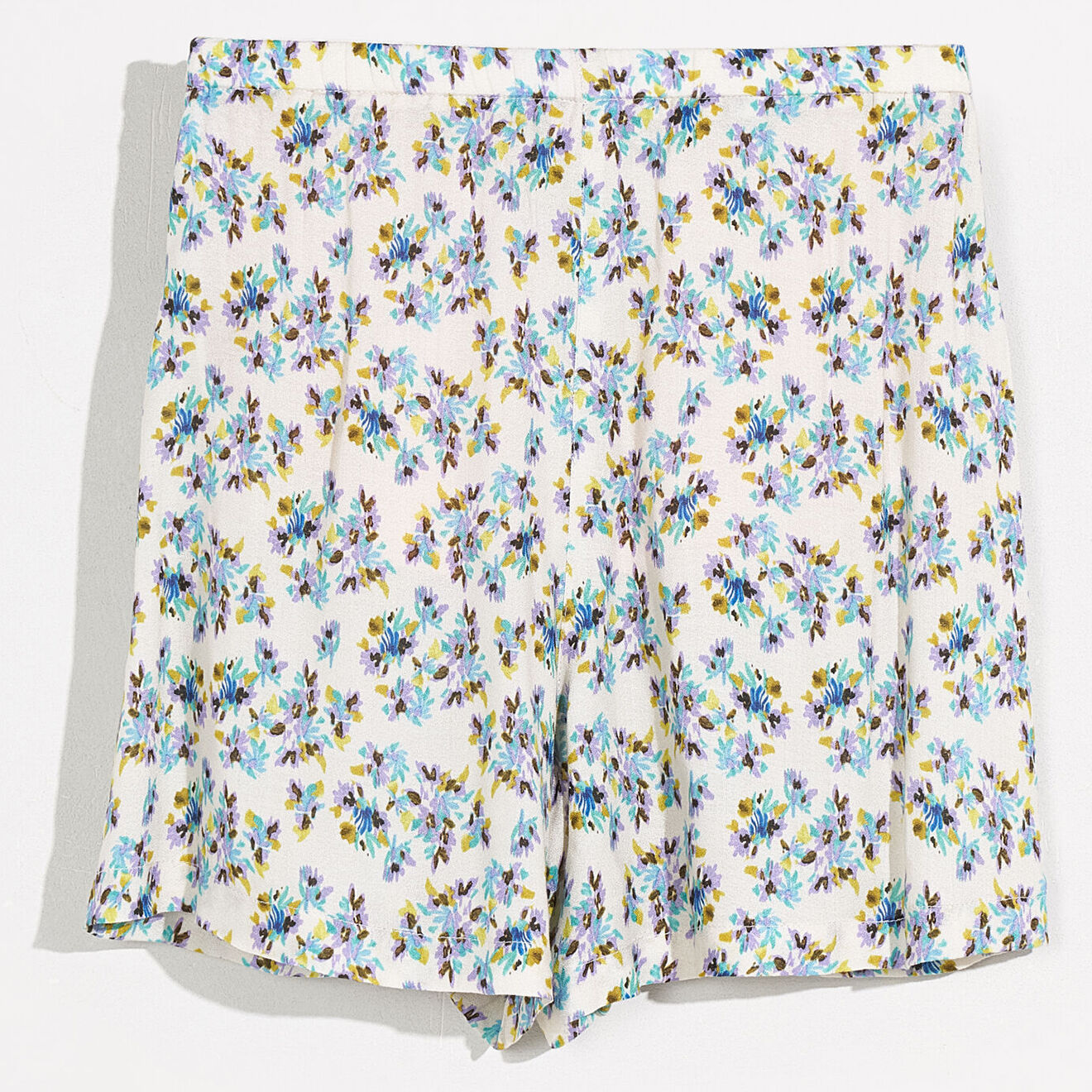Bellerose Jupe-short Peony  imprimée blanc/multicolore