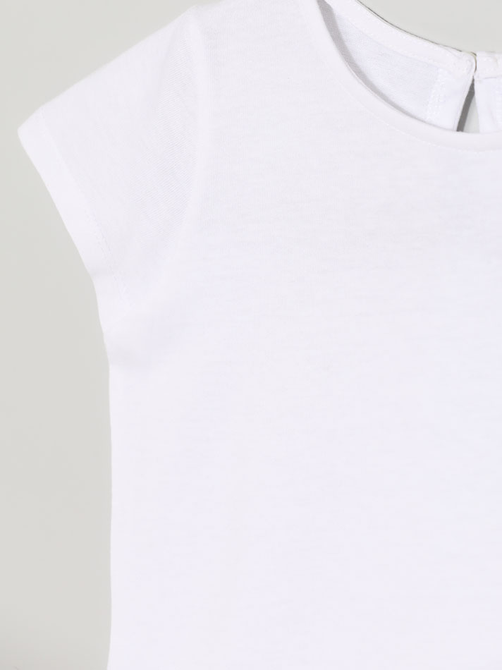 Pacote com 4 camisetas lisas de manga curta - Vermelho Vigoré