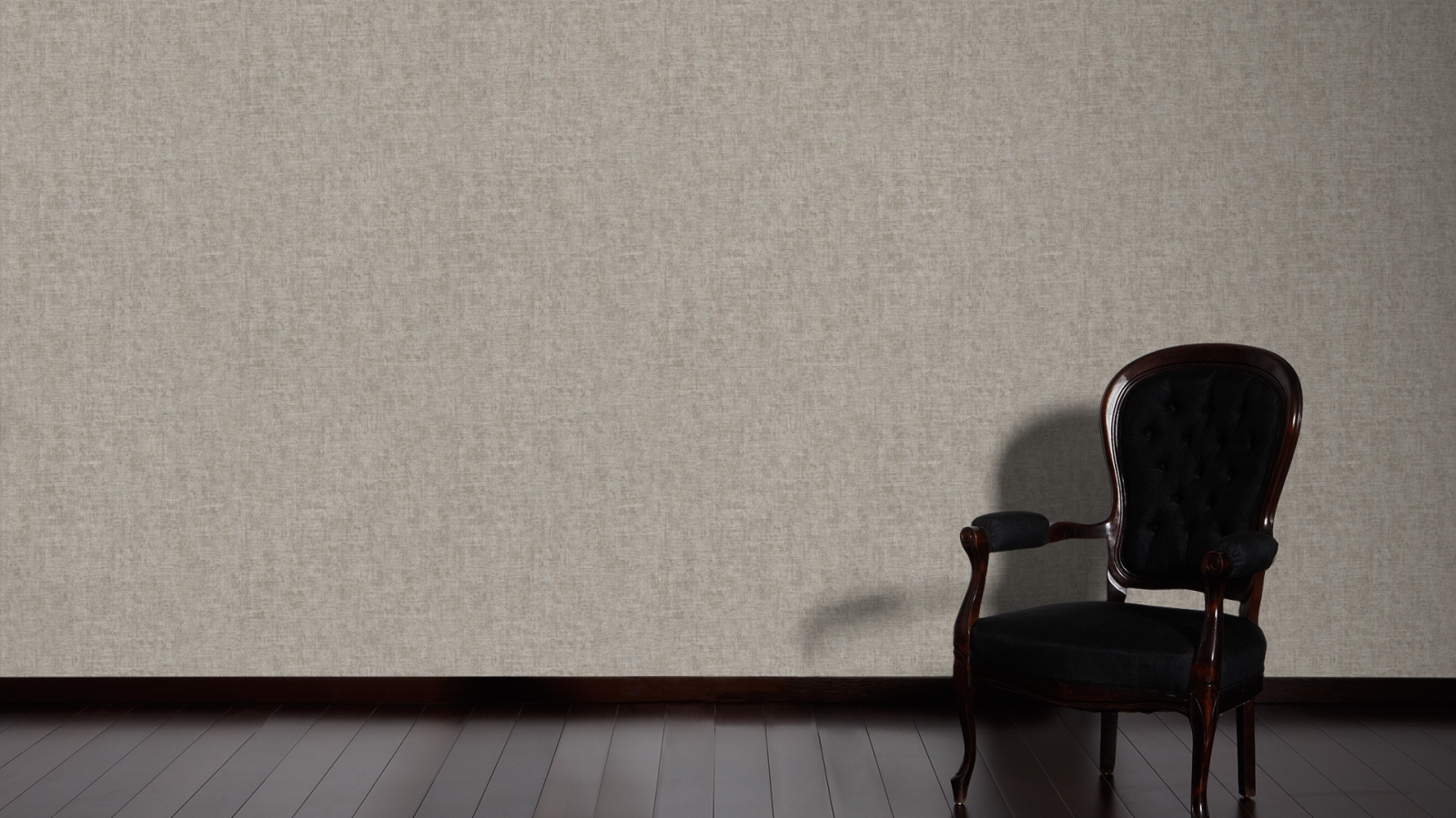 Vliestapete BORNEO - mittelbraun Metallic - 10 Meter