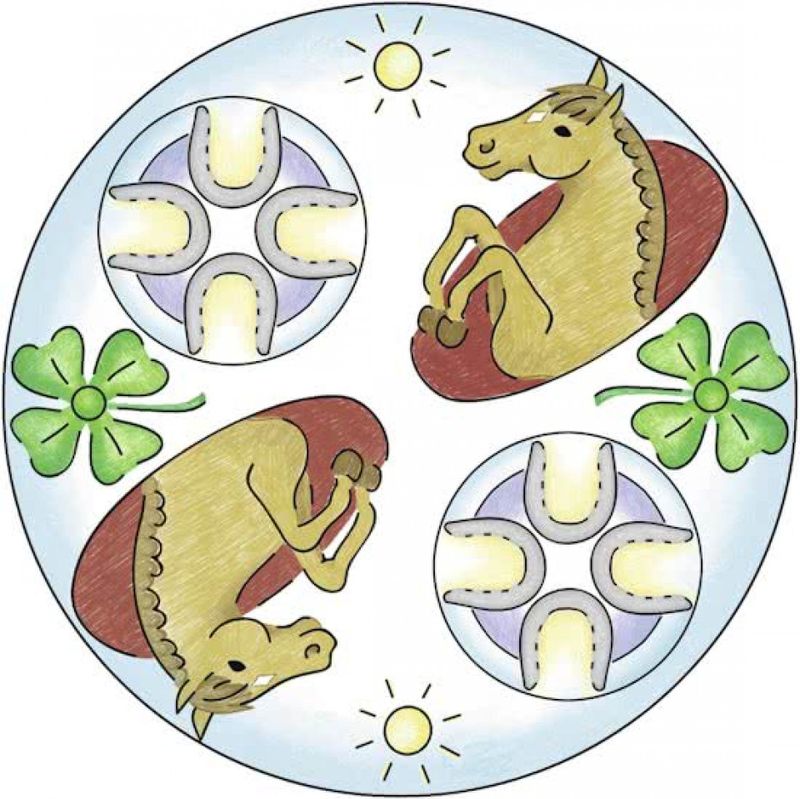 Ravensburger Mandala Designer® Horses 2 in 1- Tekenmachine