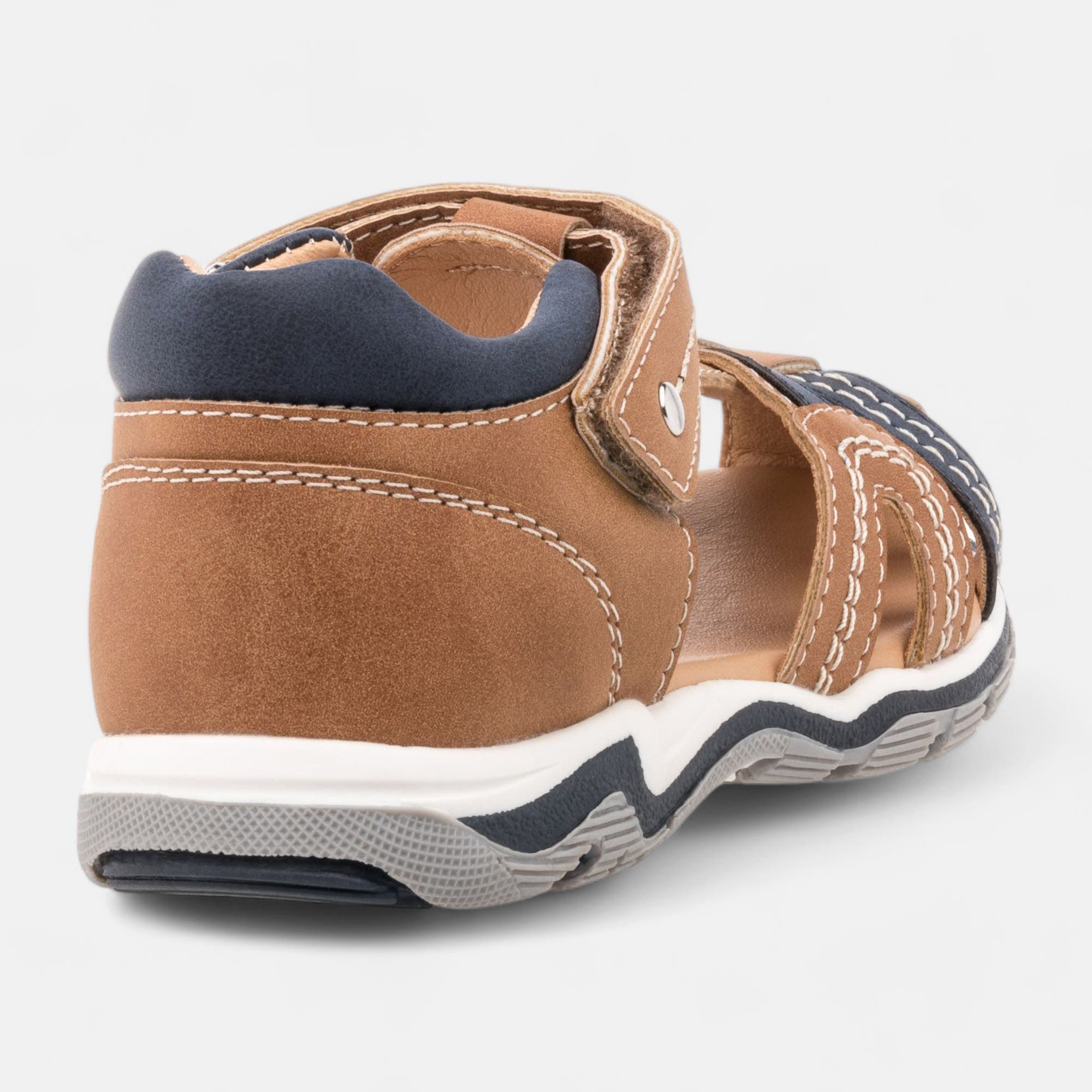 Sandales Garçon cognac
