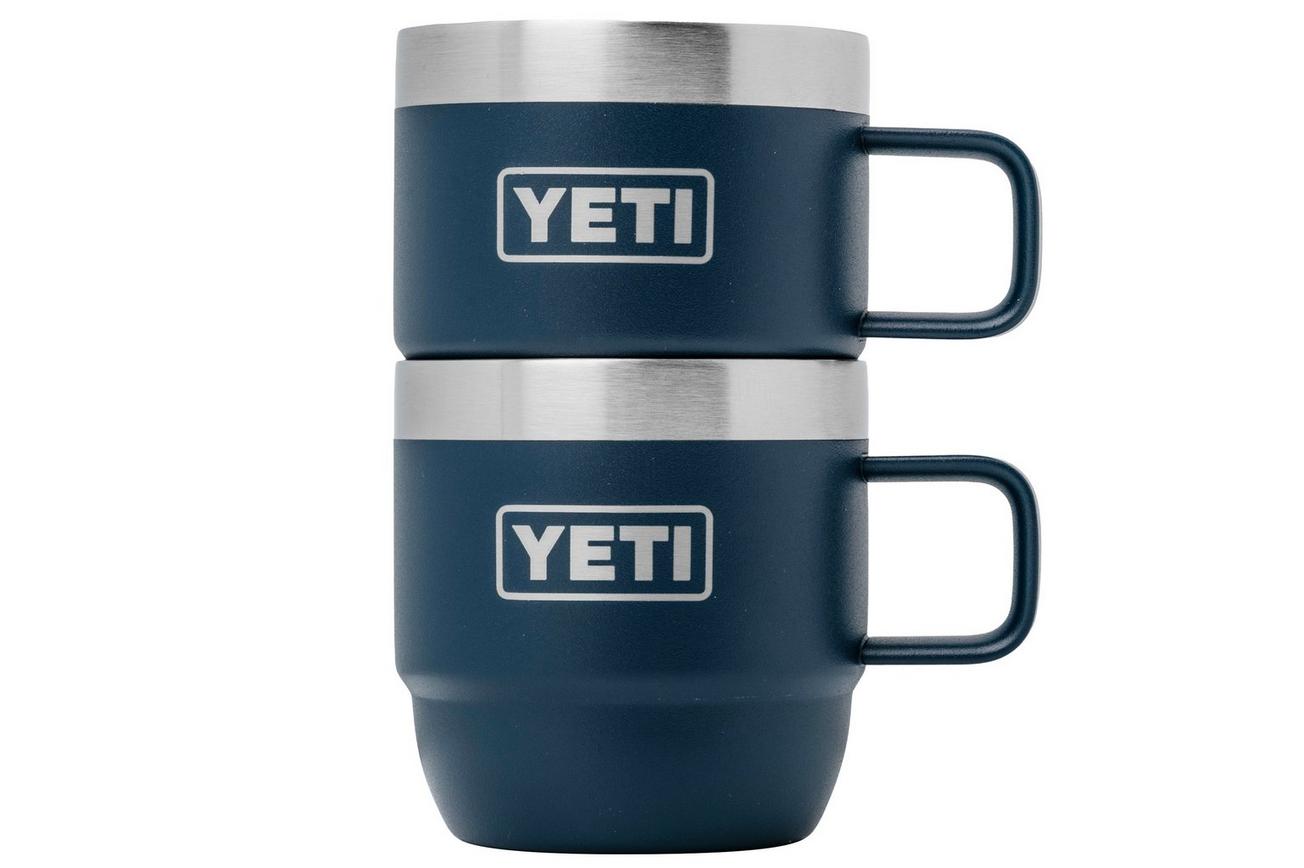 Yeti Rambler Stackable Mugs 6oz, Navy Blue, stapelbare thermosmokken, 177 ml