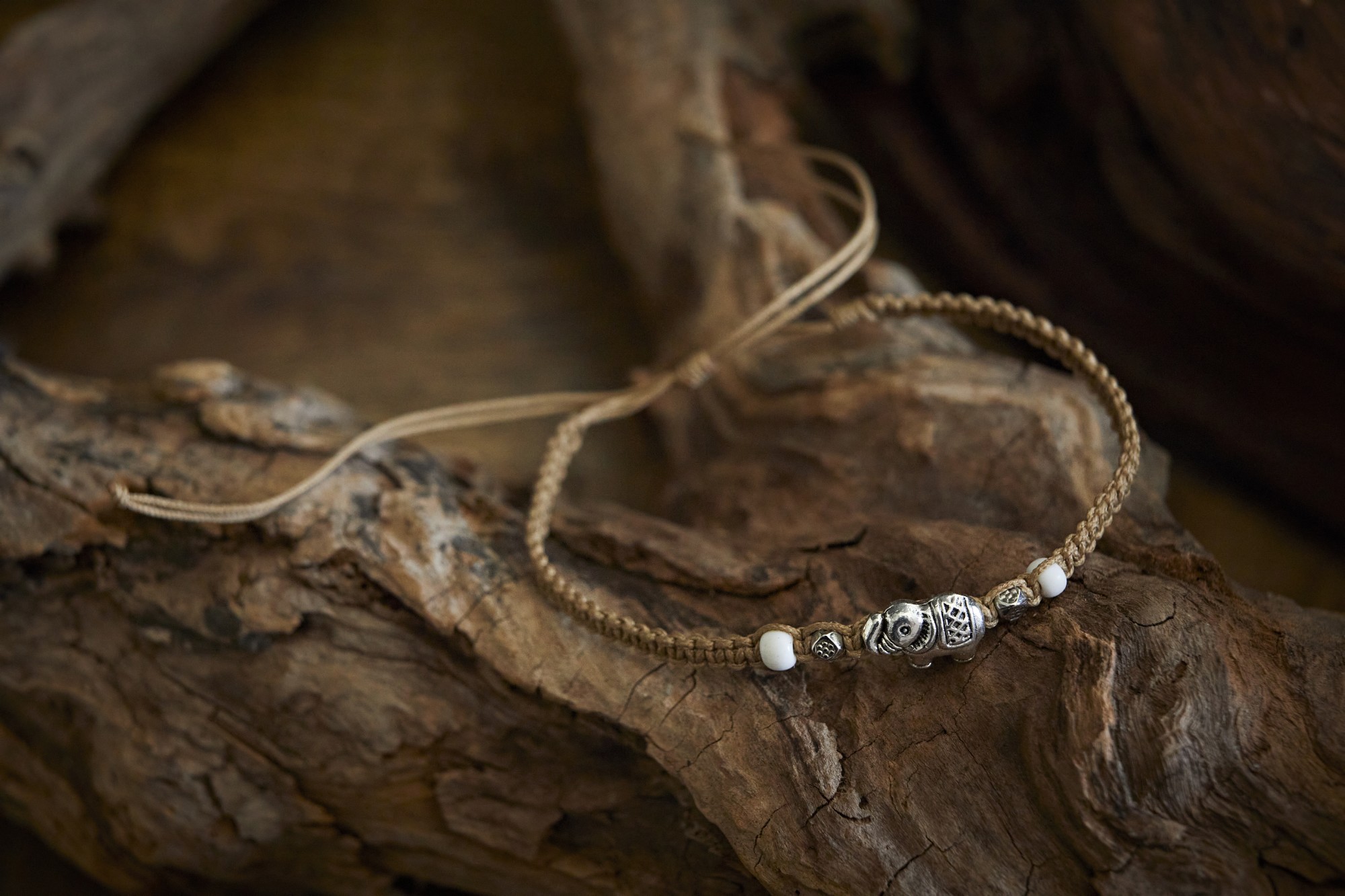 Armband 'Elefant', creme günstig bestellen