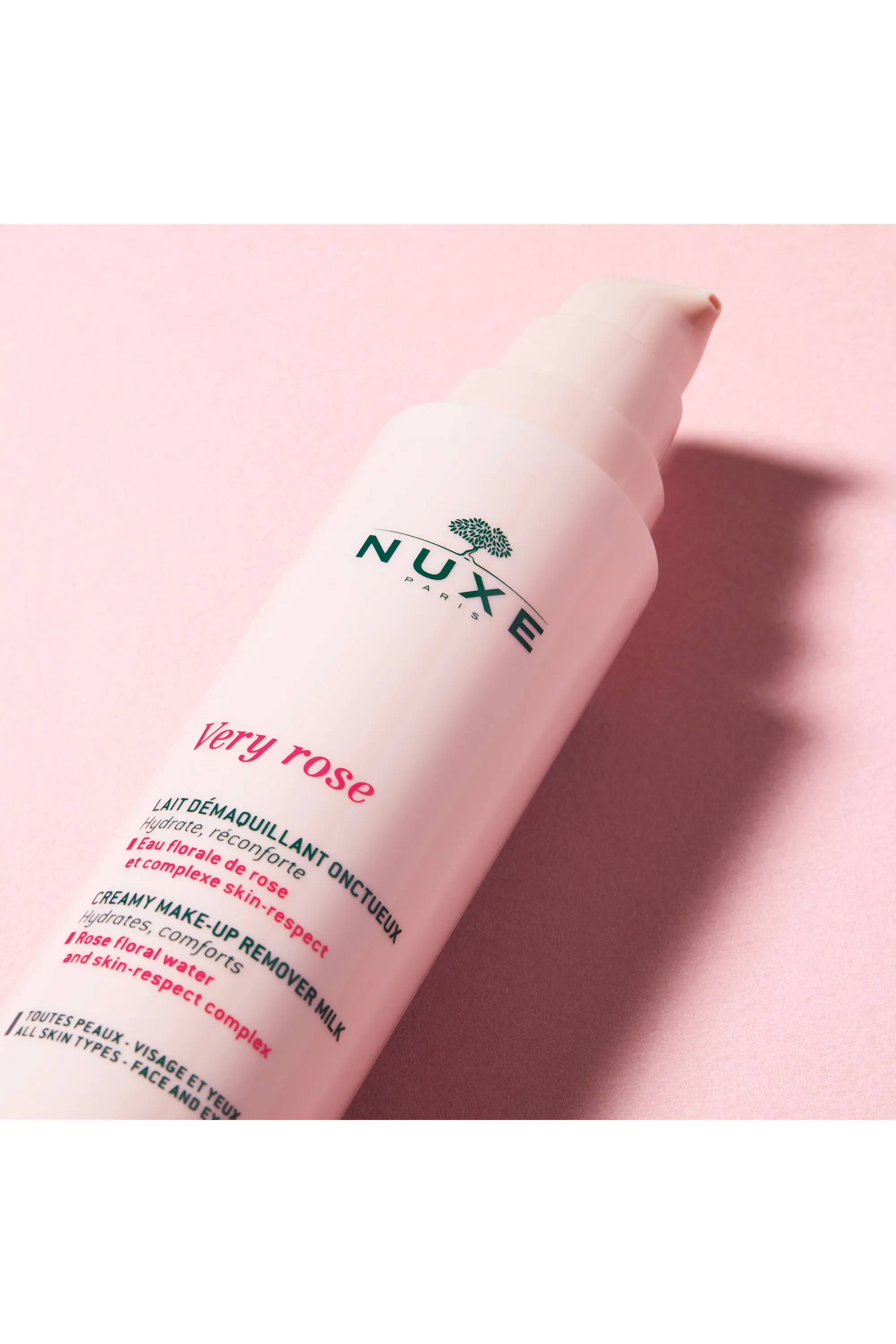Nuxe Lait démaquillant onctueux Very Rose-200 ml