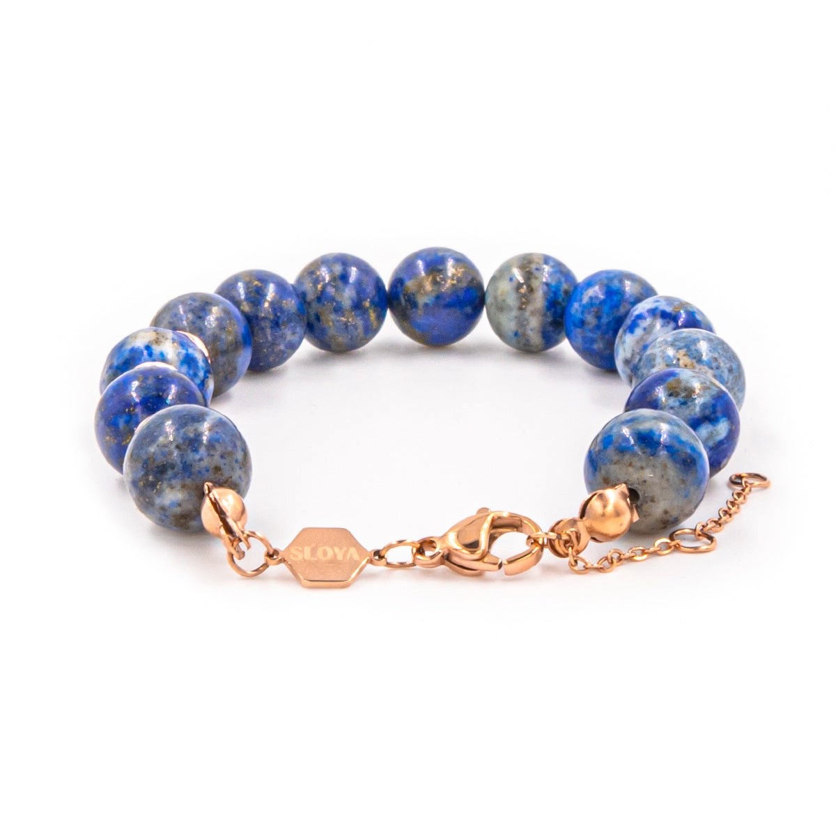 Bracelet Kamelia en pierres naturelles Lapis-lazuli