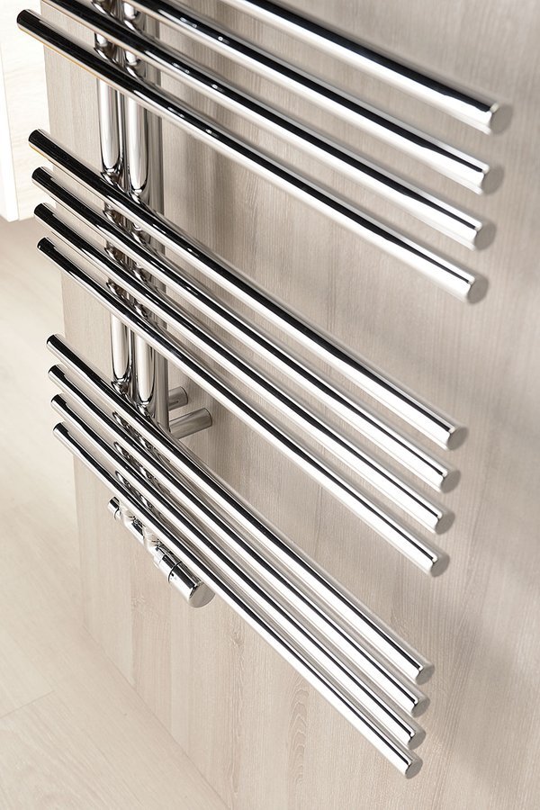 Sapho Nympha handdoekradiator chroom 60x112cm 354W