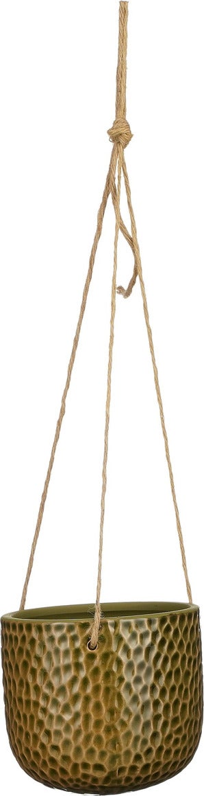 Mica Decorations hangpot James groen D 14 H 12,5 cm