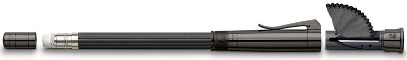 Graf von Faber-Castell - Perfect Pencil Magnum - Zwart - PVD-Coating Titanium