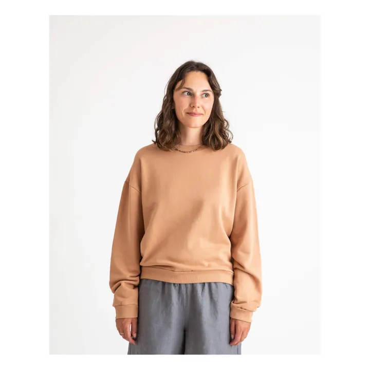 Matona Sweat Coton Bio | Terracotta