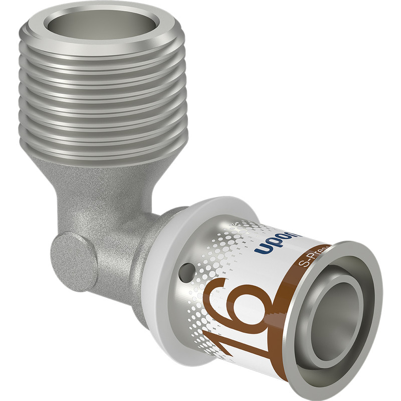 Uponor S-Press Plus pers puntstuk haaks 90° 1/2