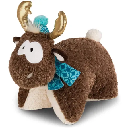 NICI Kuscheltier-Kissen Rentier Reny Heart