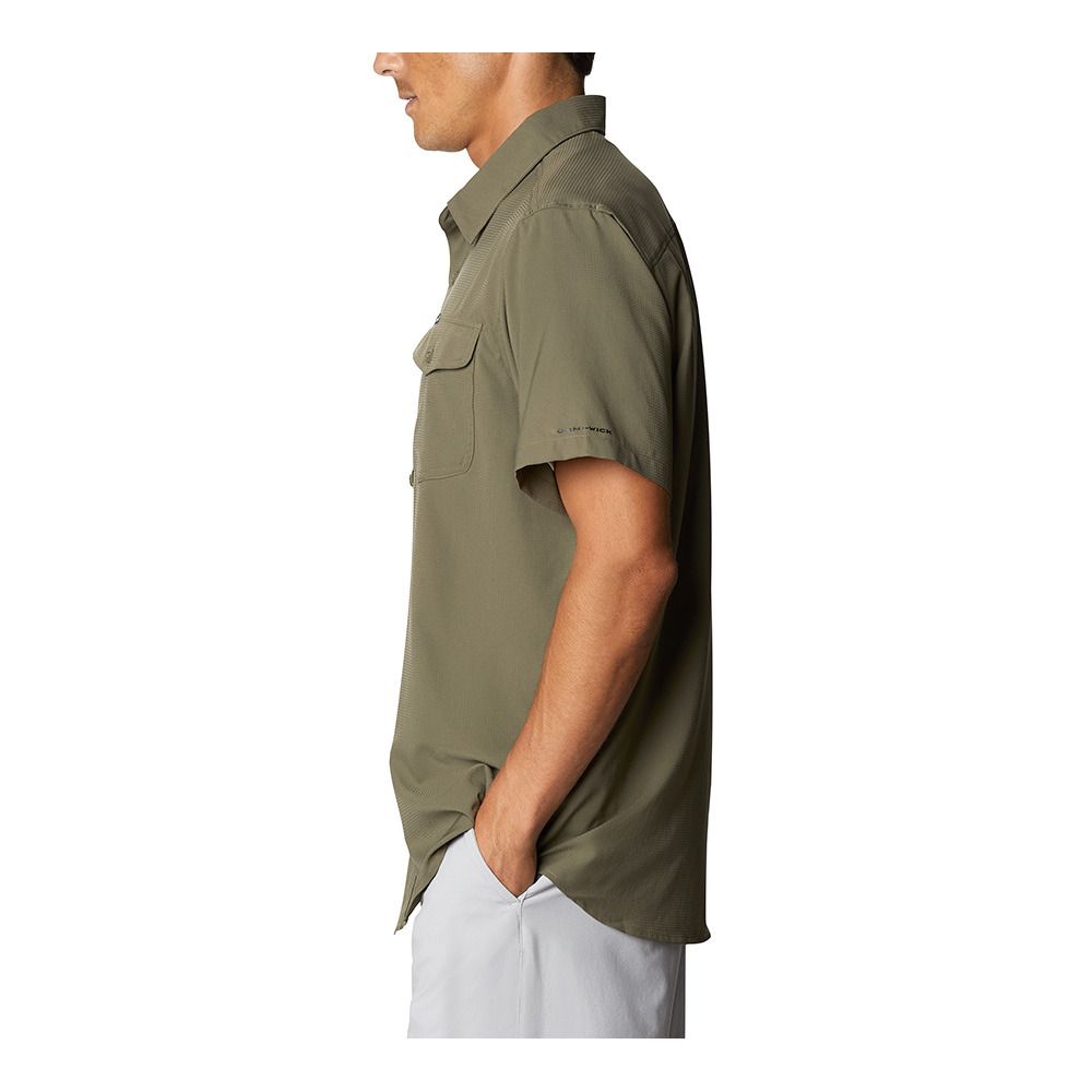 Columbia UTILIZER II SOLID - Chemise Homme stone green
