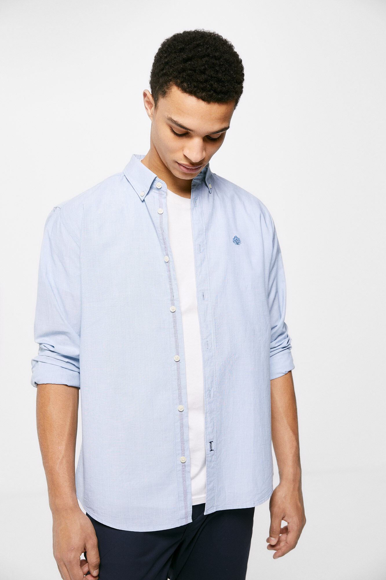 Camisa azul