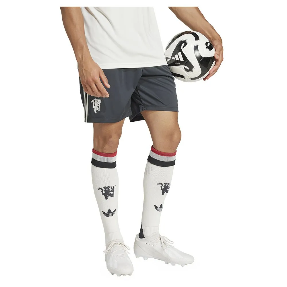 adidas Manchester United 24/25 3 Stripes kurze hose