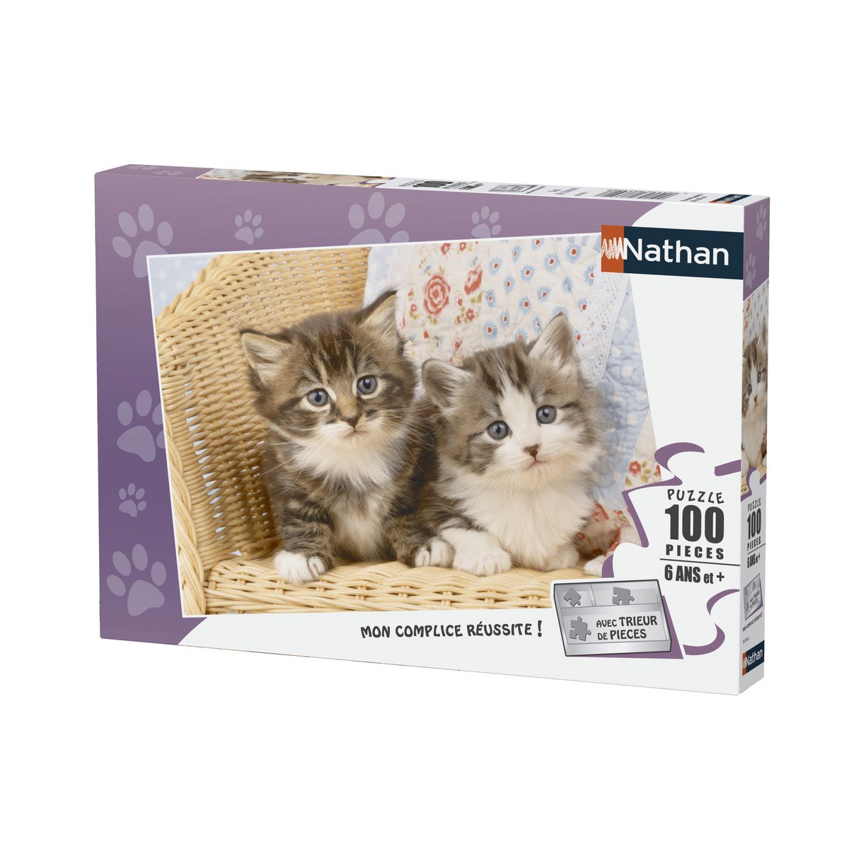 Puzzle 100 pièces - Duo de chatons