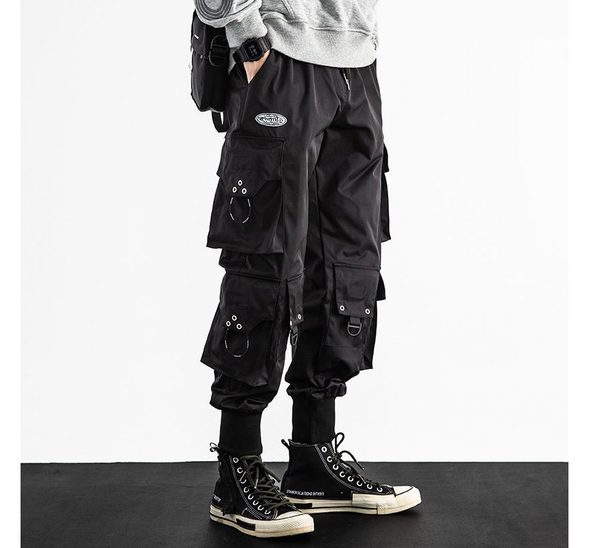 Dukakis - Losse cargo joggingbroek