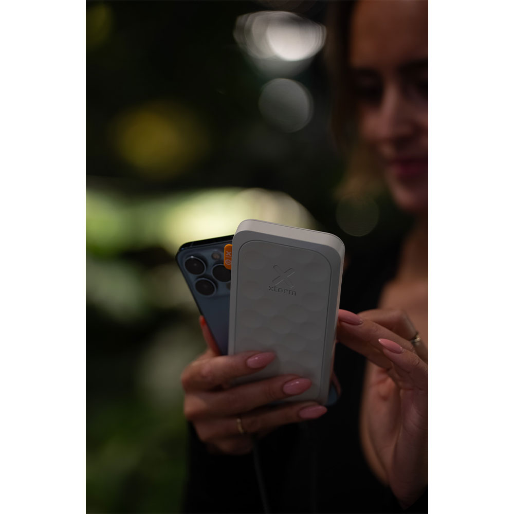 (20W) 10000mAh Fuel Series 5 Dual USB C / USB A Powerbank Power Delivery Ladegerät (FS5100) Dusk White