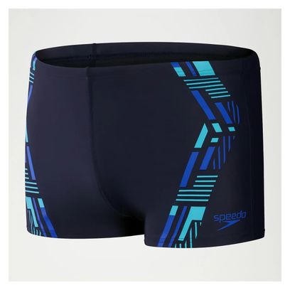 Maillot de bain Speedo Eco Tech Print Aquashort Bleu marine / Bleu