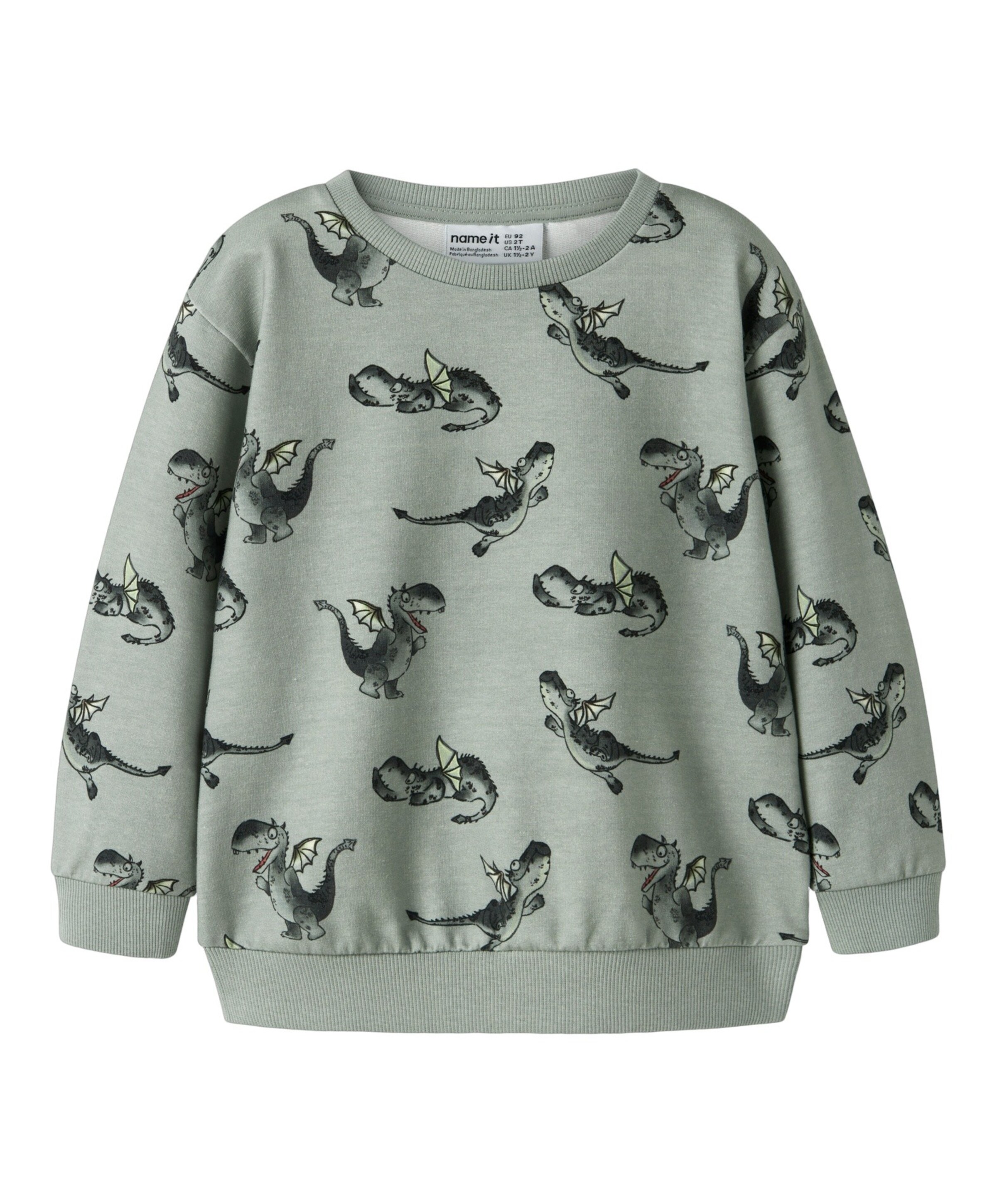 Name it Jongens sweater groen