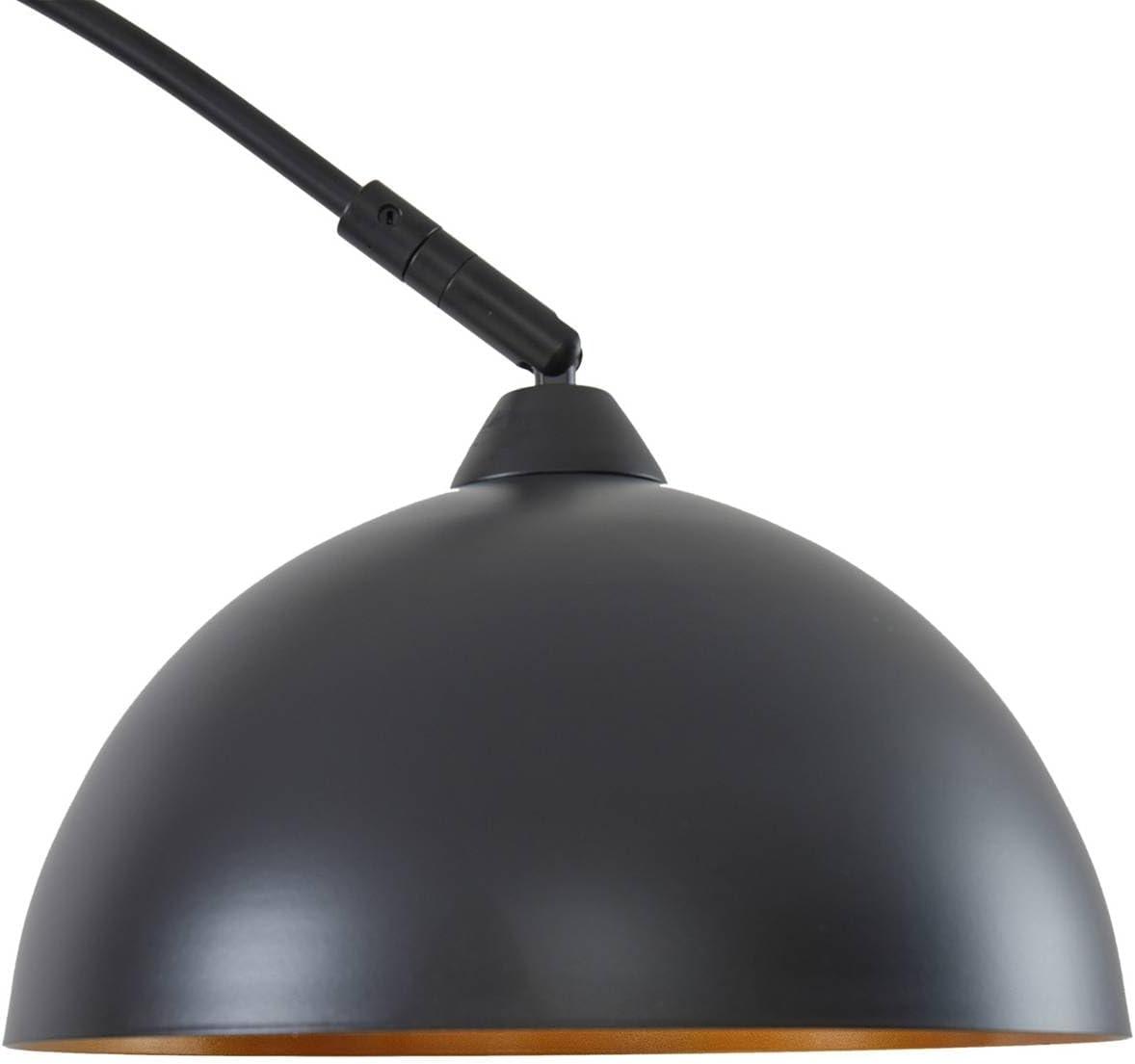 Lindby Stehlampe (Bogenleuchte) Tonka (Modern) in Schwarz aus Metall (1 flammig, E27) - Stehleuchte Standleuchte Floor Lamp Wohnzimmerlampe Wohnzimmerleuchte