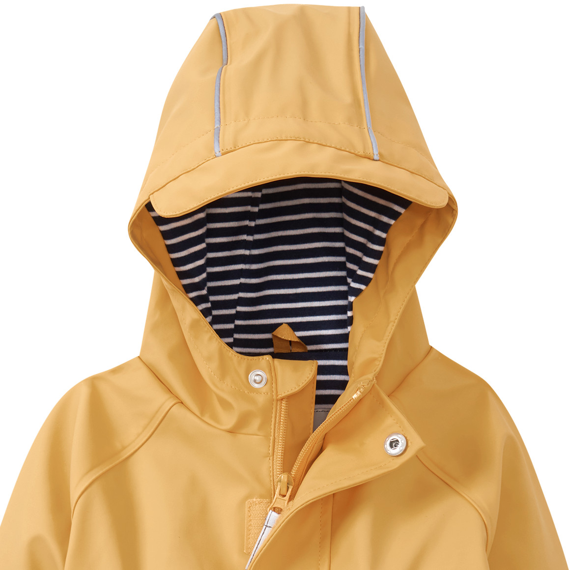Topolino Kinder Regenjacke mit Beschichtung gelb