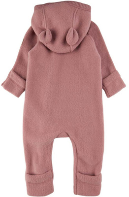 Mikk-Line Jumpsuit Ull med Ører, Burlwood