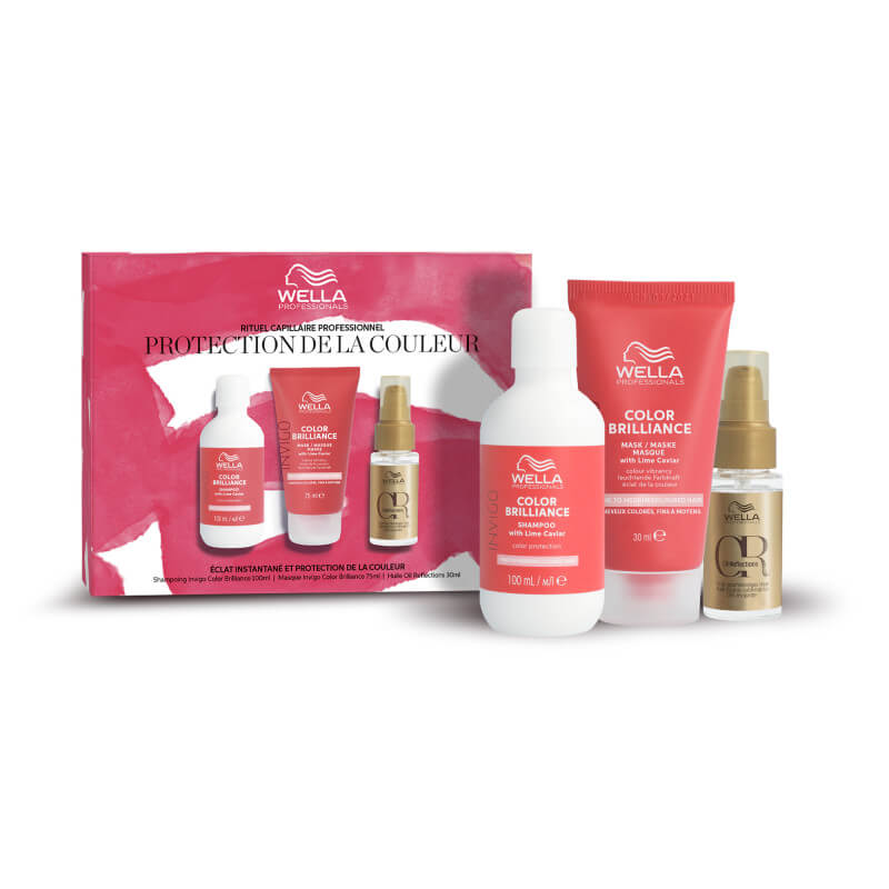 Coffret Cheveux Colorés Fins à Moyens Invigo Color Brilliance Wella Professionals