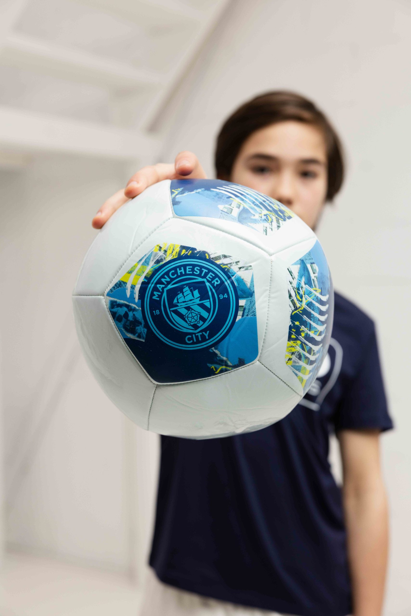 Manchester City Energy Voetbal Lichtblauw