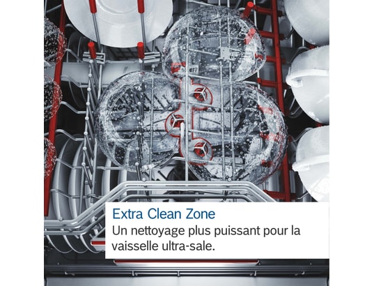 BOSCH - Lave vaisselle 60 cm SMS6ZCI11F, Série 6, Zeolith, Extra Clean Zone