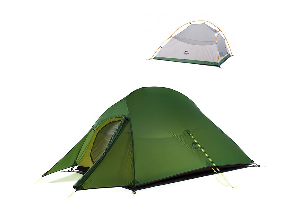 Naturehike Cloud Up 2 Upgraded 2 persoons tent - White