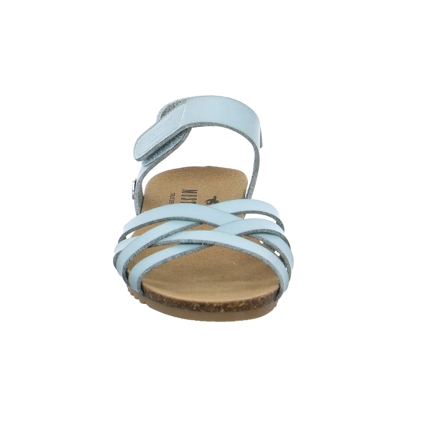 MUSTANG Mädchen-Sandale Pastelgrün Lederimitat  Sommerschuh