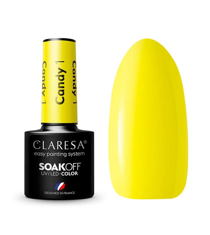 Claresa - Esmalte semipermanente Soak off - 1: Candy