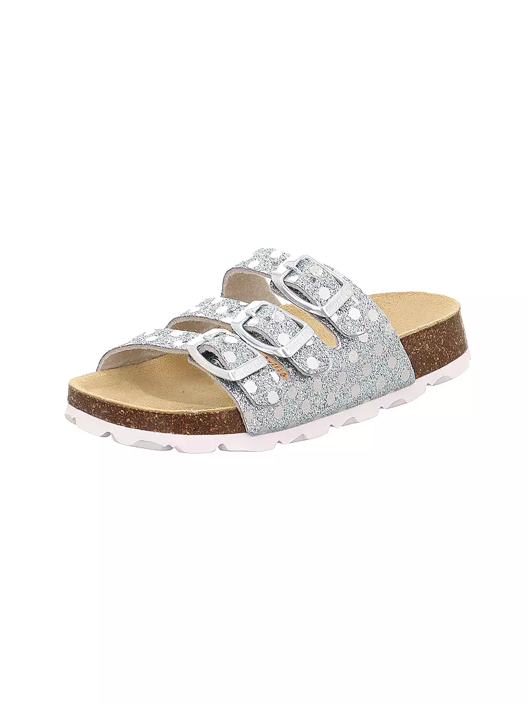 SUPERFIT Mädchen Hausschuhe - Pantoffel  hellblau