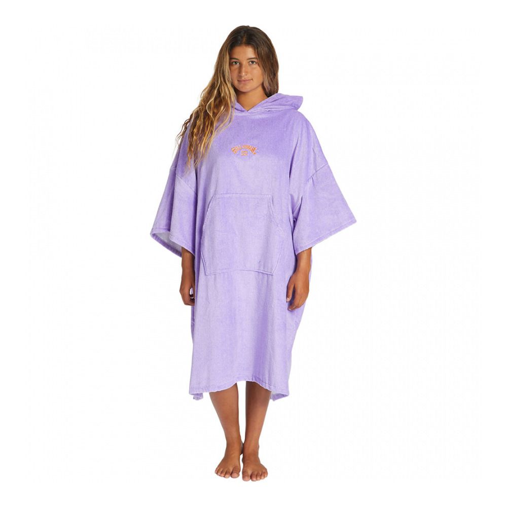 Billabong HOODED - Poncho Femme lilac breeze