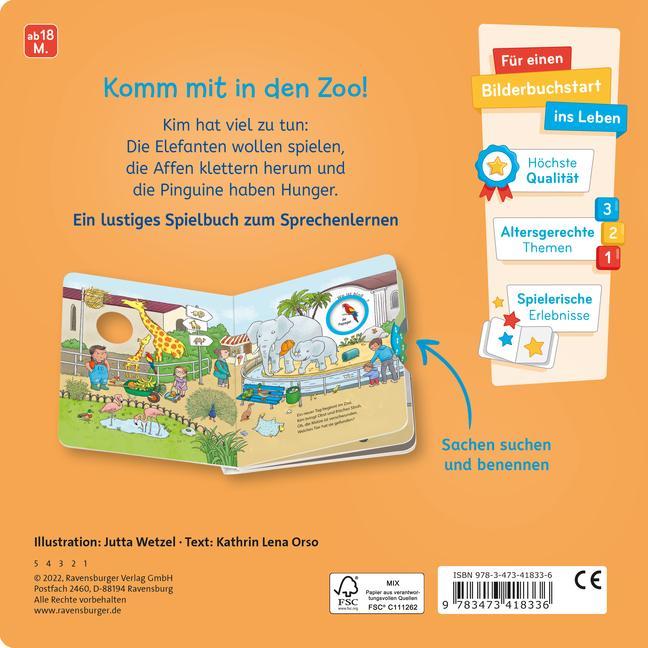 Wo ist bloß...? / Wo ist bloß...? Mein Zoo-Buch zum Sachen suchen