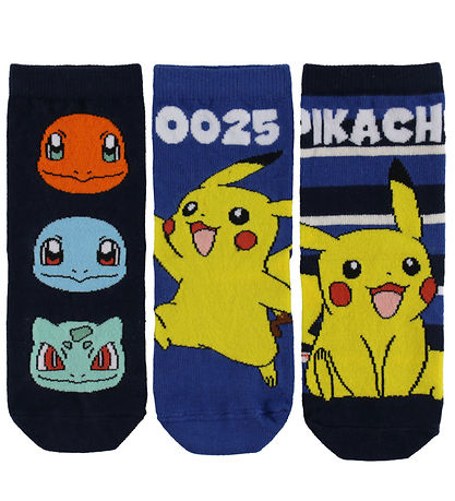 Name It Socken - 3er-Pack - Pokémon - NmmMik - Navy Blazer/2X Le