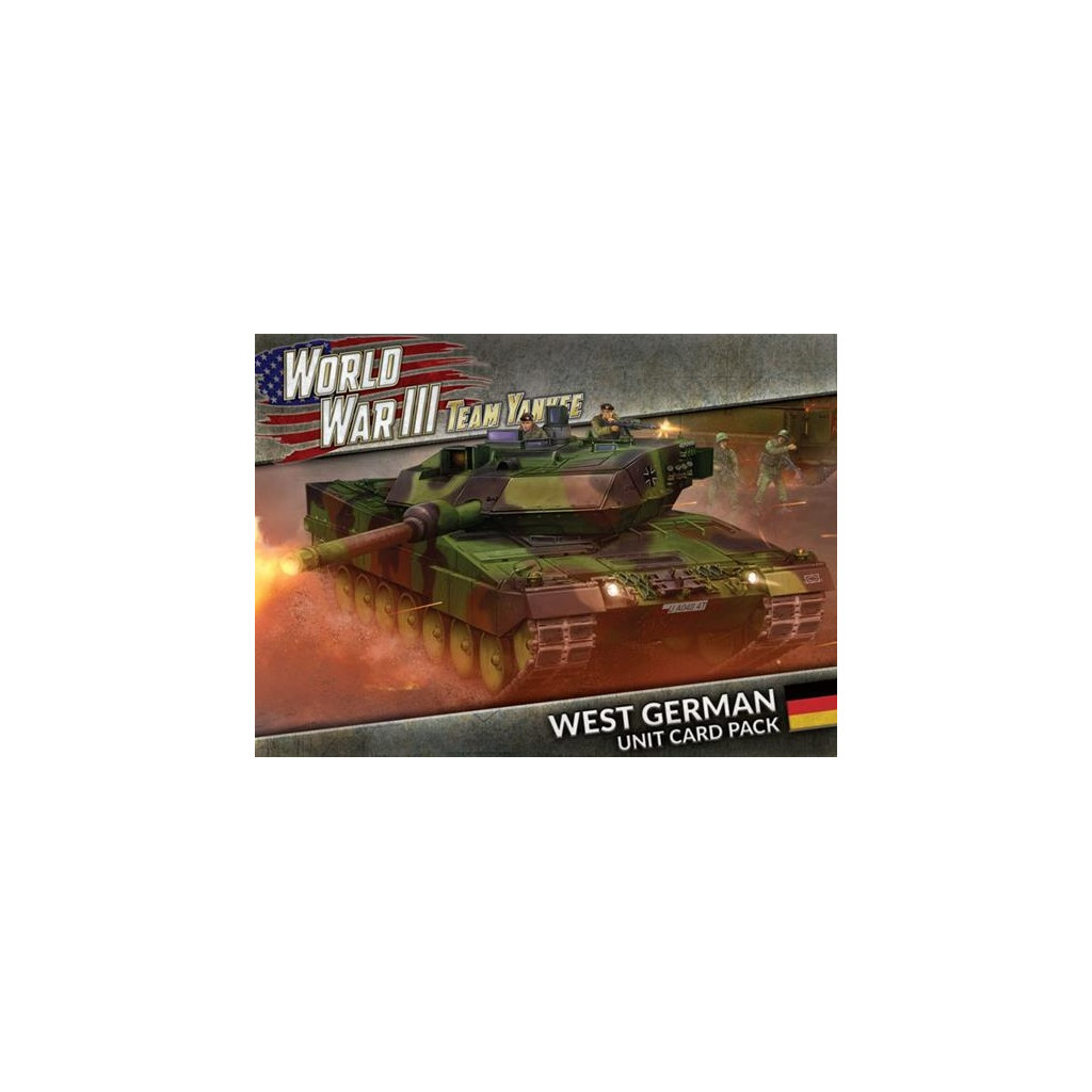 Team Yankee - West German Unit Cards