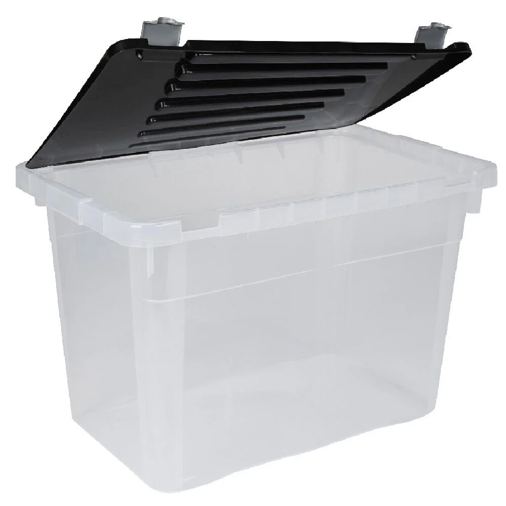 Box de rangement 54 L transparent