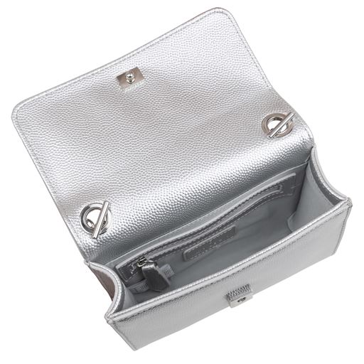 Valentino Divina Crossbody Taske, Argento