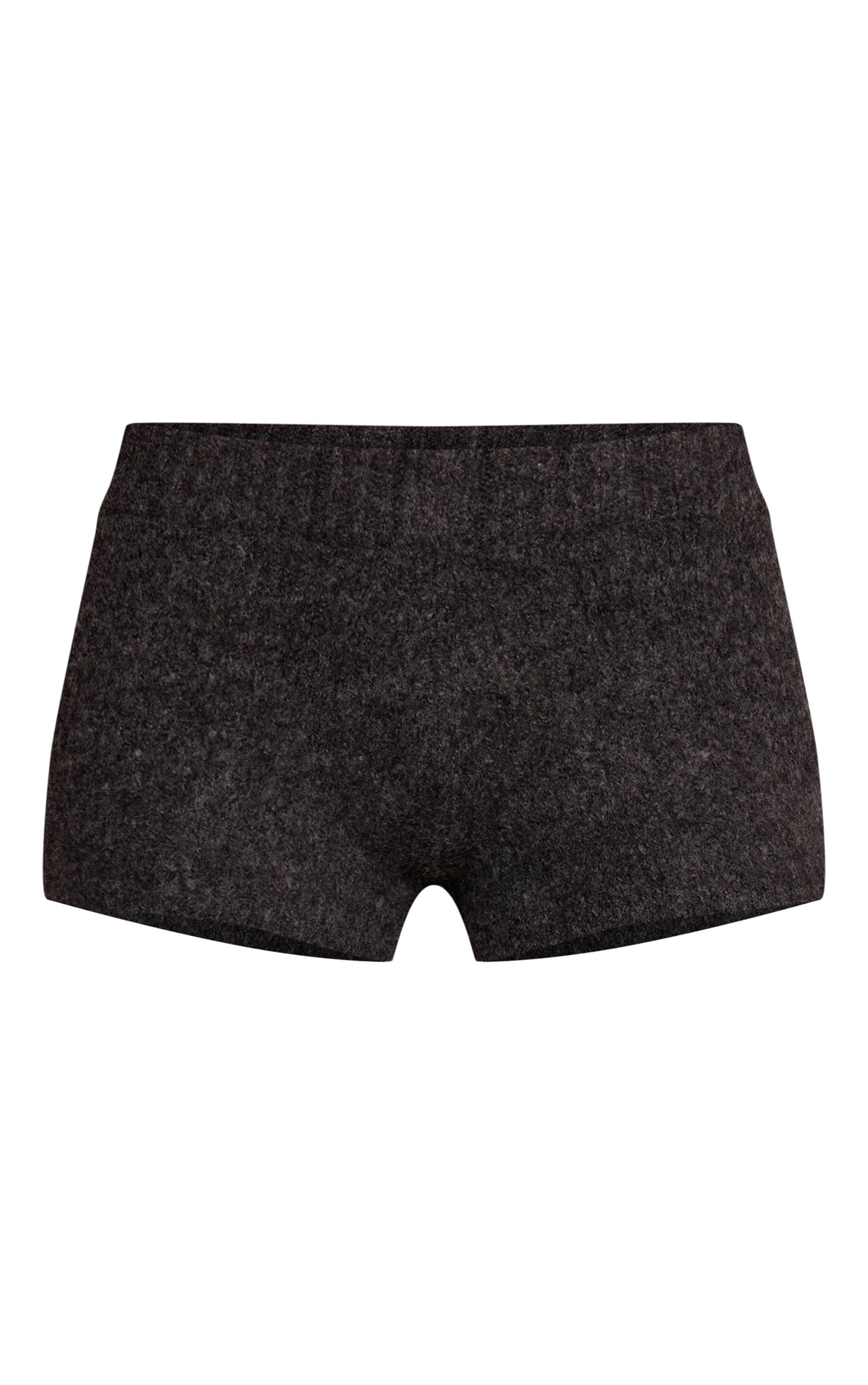 Short En Maille Brossée