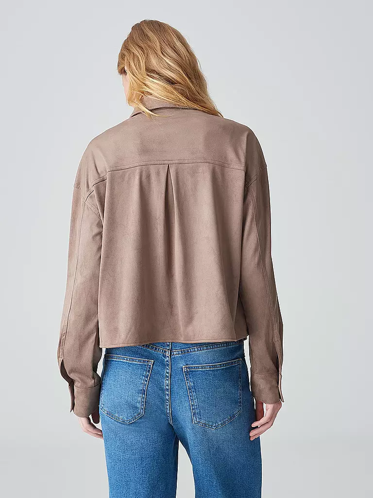OPUS Overshirt FONTEGA braun