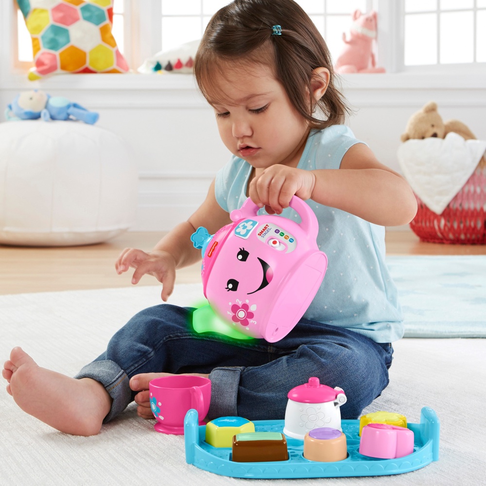 Fisher-Price Lachen & Lernen Süße Manieren Spielzeug-Teeservice