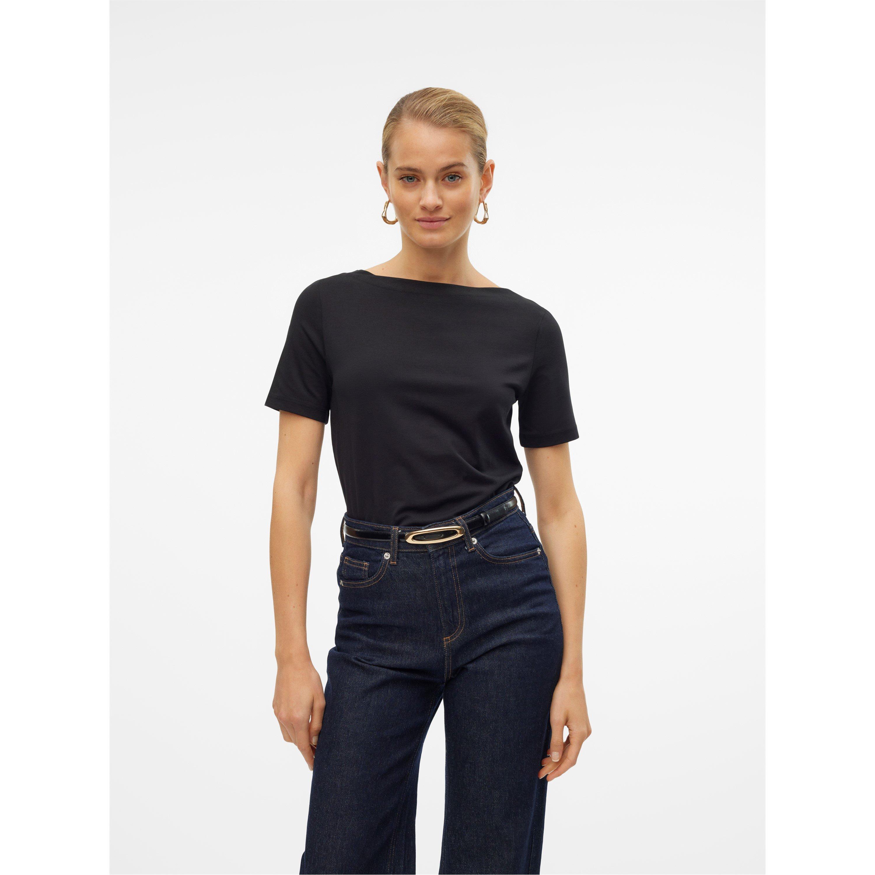 Vero Moda Modal Short Sleeve T Shirt