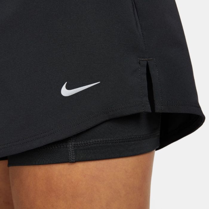 Nike Dame Shorts One Dri-Fit High-Waisted 2in1 3 Inch Shorts Sort