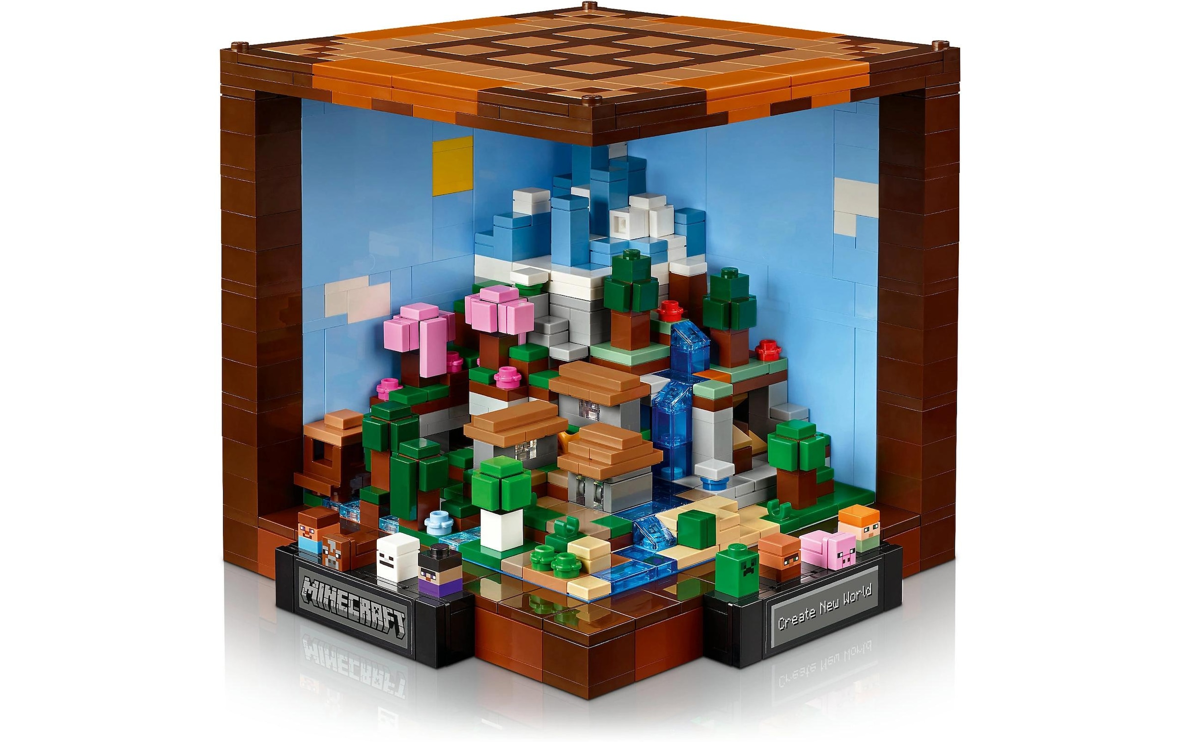 LEGO® Konstruktionsspielsteine »Minecraft Die Werkbank 21265«