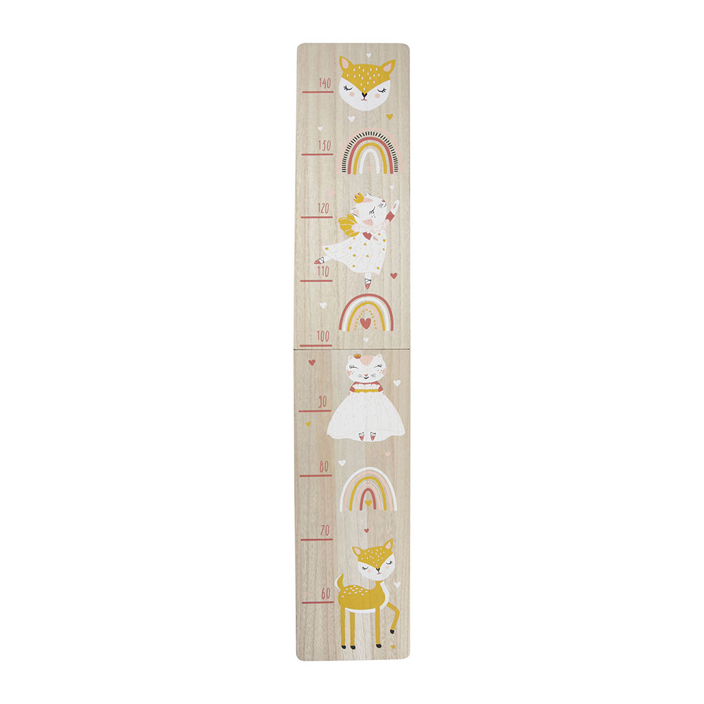 Toise en bois Lila imprimée H 97cm