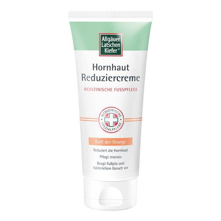 Allgäuer Latschenkiefer Hornhaut Reduziercreme Orange, 100 ml
