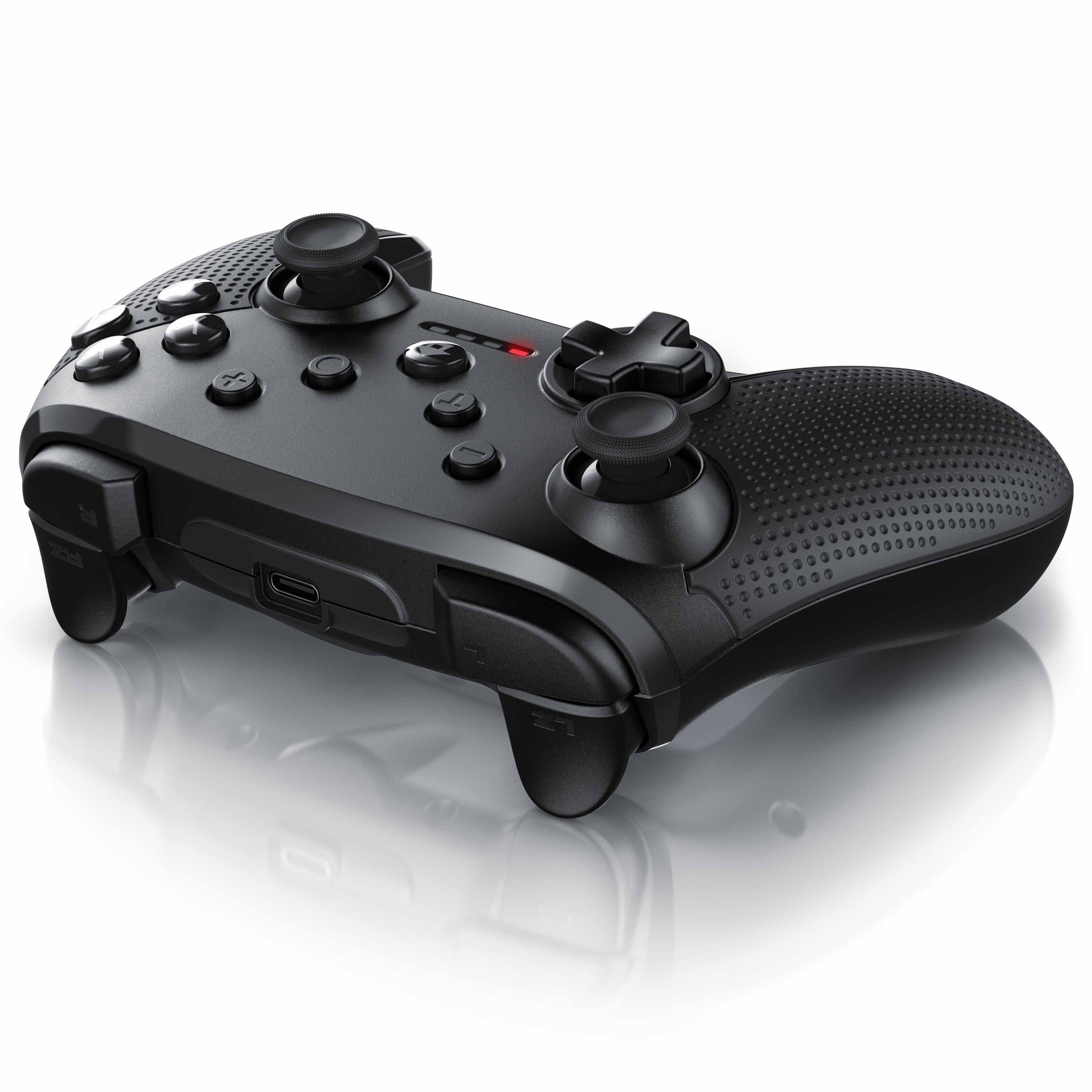 CSL 2x Wireless Bluetooth Gamepad für Nintendo Switch Controller mit HD Rumble / Turbo Button
